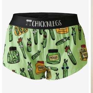 Chicknlegs Women’s Pickles 1.5” Split shorts